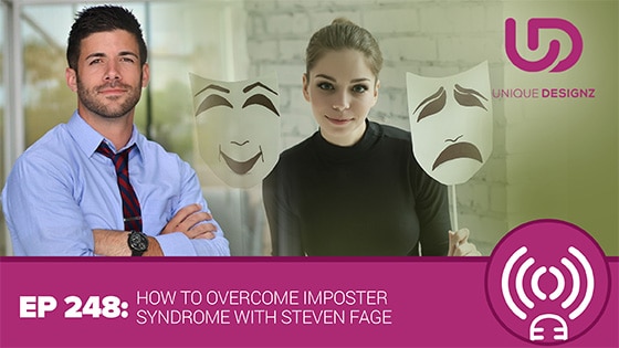 overcome imposter syndrome on the Brand Dr Podcast