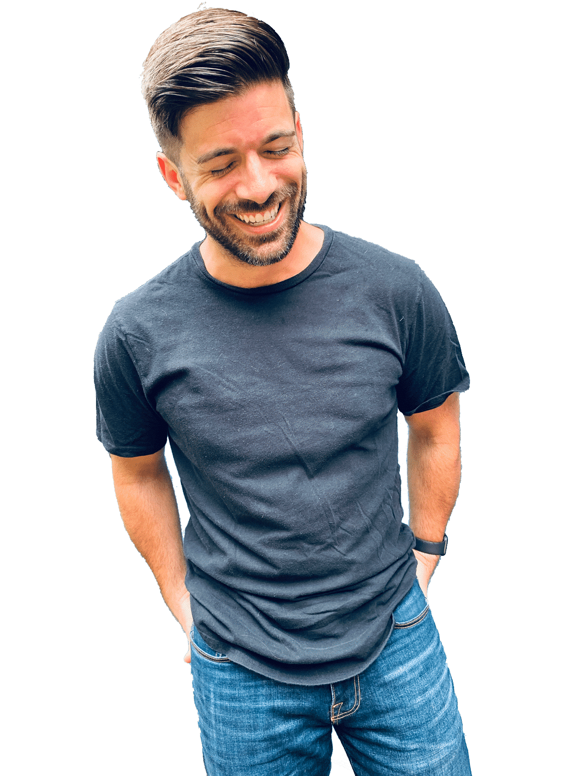 Steven Fage Laughing